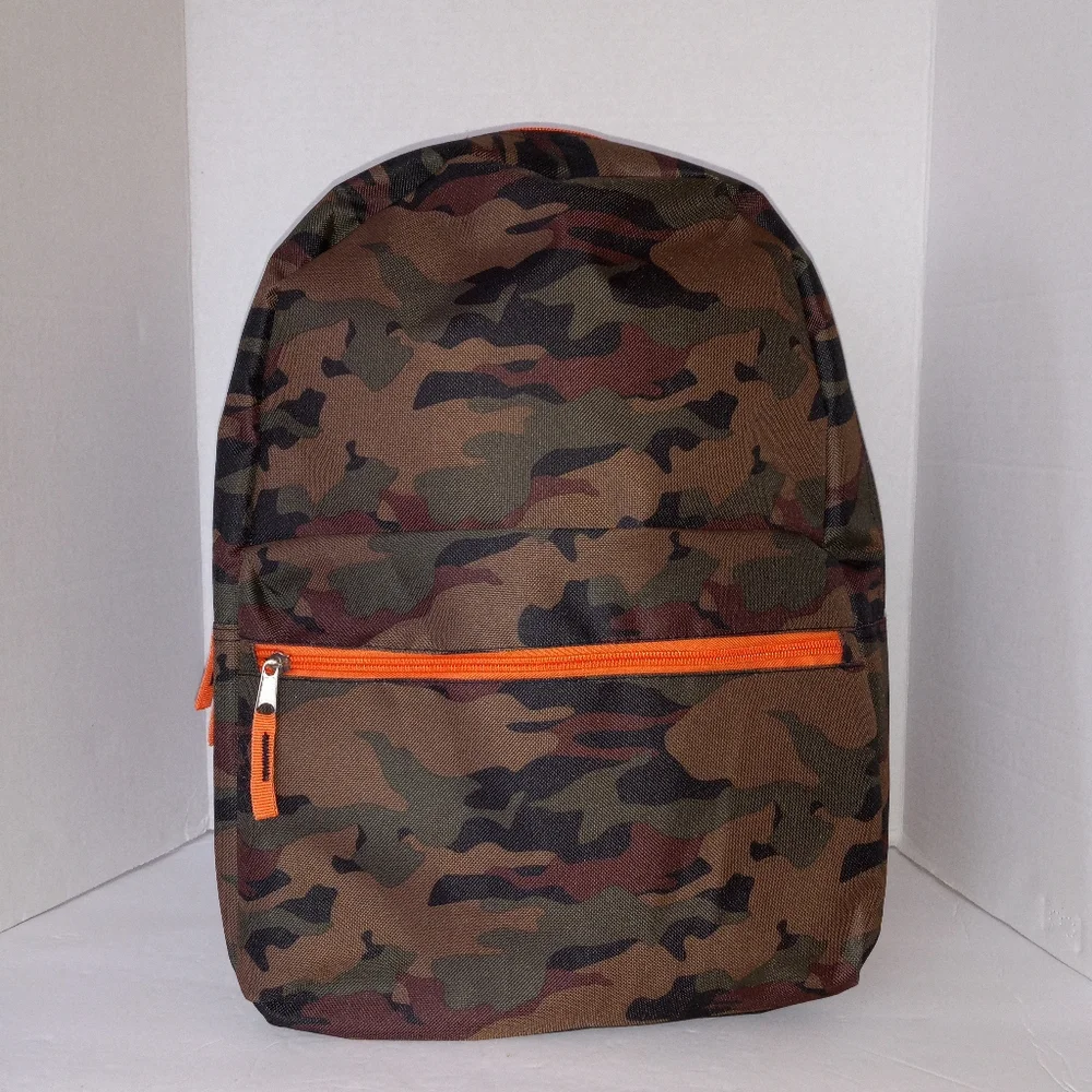Camo printed backpack/bookbag NWOT